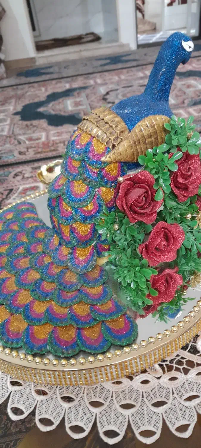 ظرف مخصوص جشن حنابندان|صنایع دستی و سایر لوازم تزئینی|ماکو, |دیوار