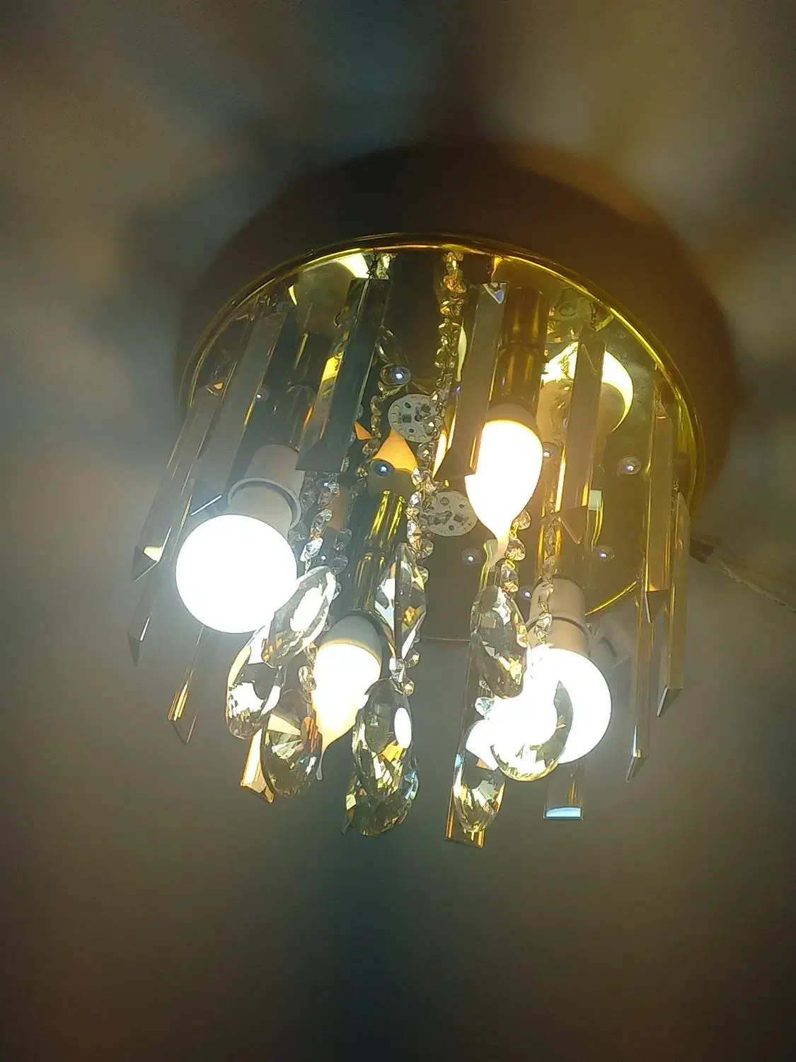 لوستر کوچک|لوستر و چراغ آویز|اراک, |دیوار