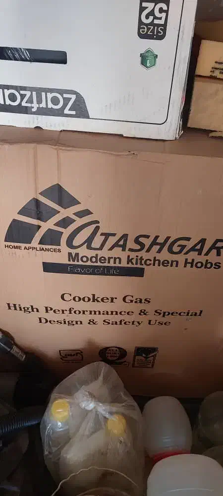 اجاق گاز ۵ شعله طرح فر|اجاق گاز و لوازم برقی پخت‌وپز|فردیس, داوری|دیوار