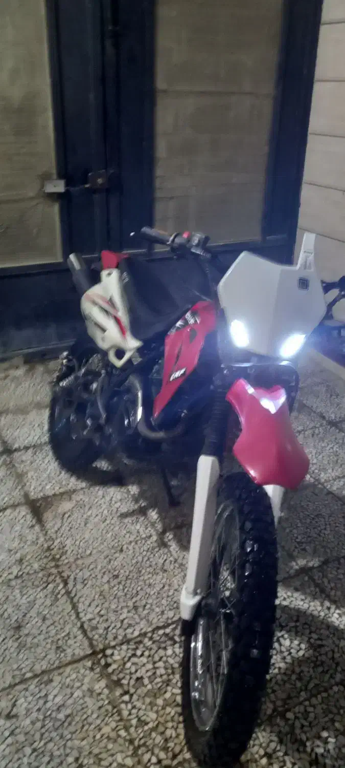 موتور تریل طرح کراس ۲۰۰ سی سی مدل ۹۱|موتورسیکلت|خرم‌آباد, |دیوار