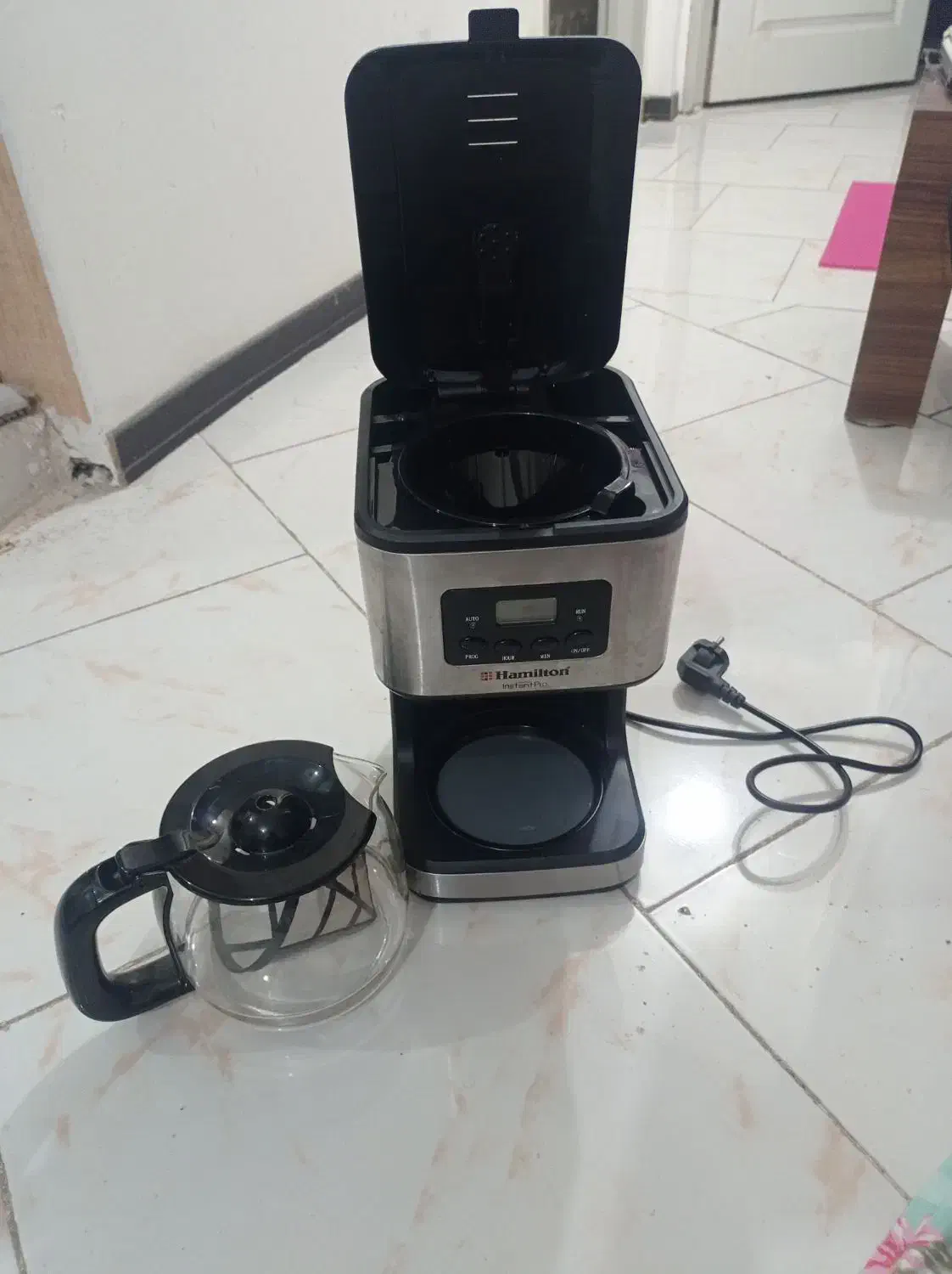 قهوه ساز همیلتون|سماور، چای‌ساز، قهوه‌ساز|محمدیه-قزوین, |دیوار