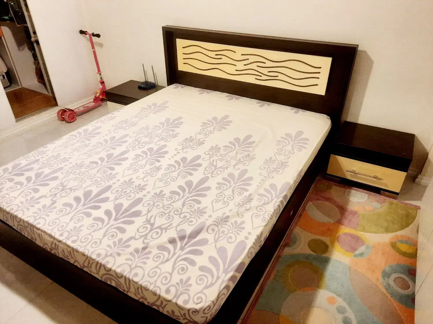 سرویس خواب ۲نفره|تخت و سرویس خواب|همدان, |دیوار