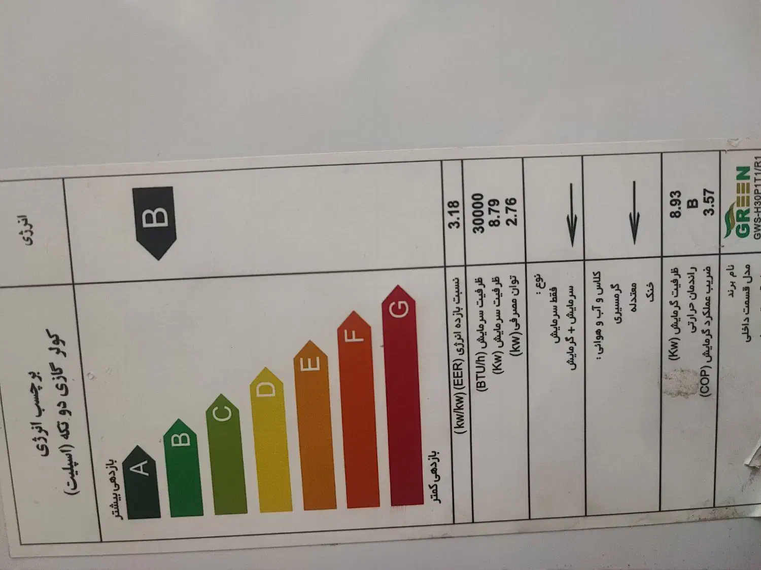 کولر گازی گرین اصل ۳۰ هزار|کولر گازی و فنکوئل|یزد, |دیوار