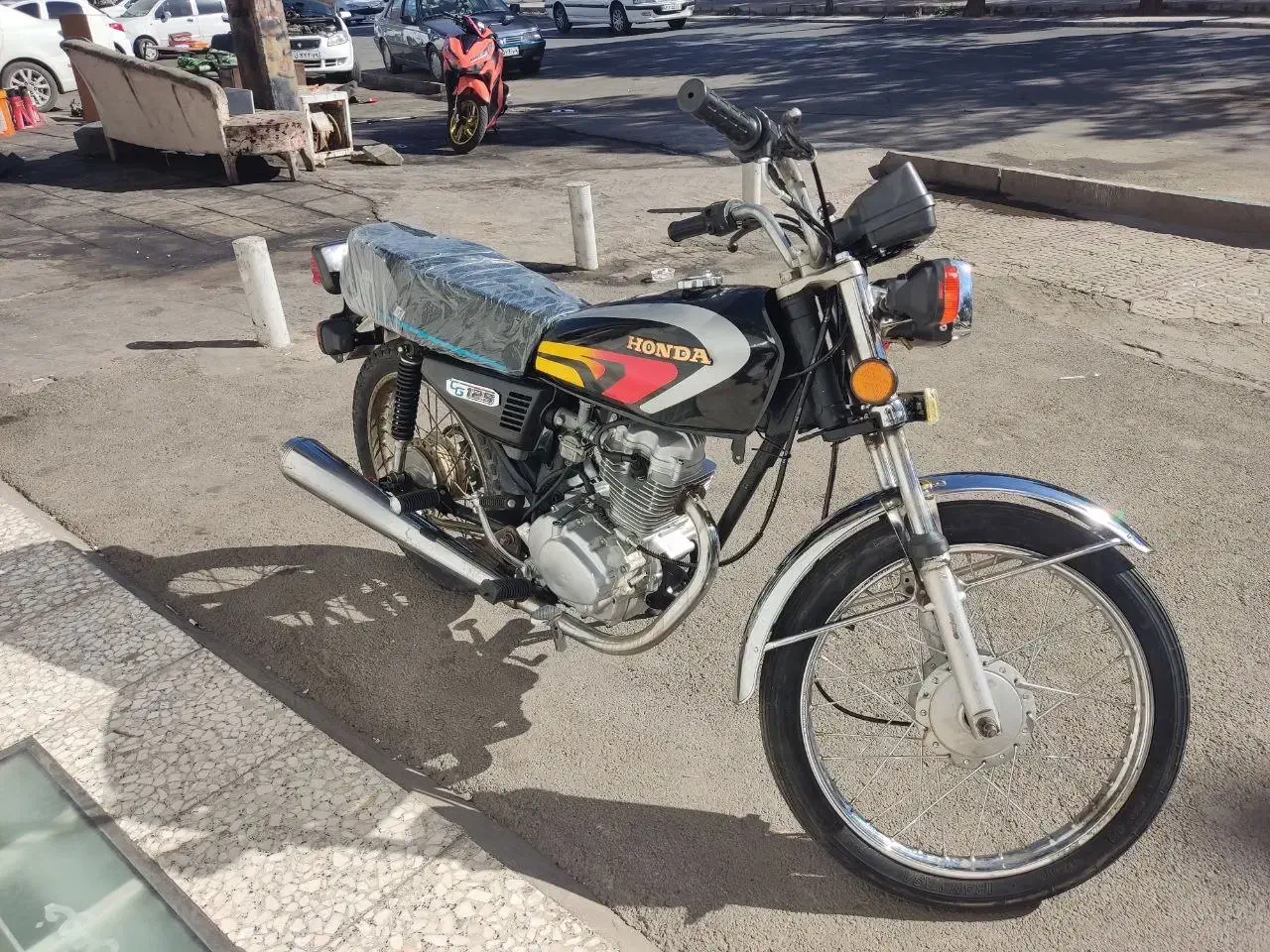 هوندا 125 مزایده|موتورسیکلت|محمدیه-قزوین, |دیوار