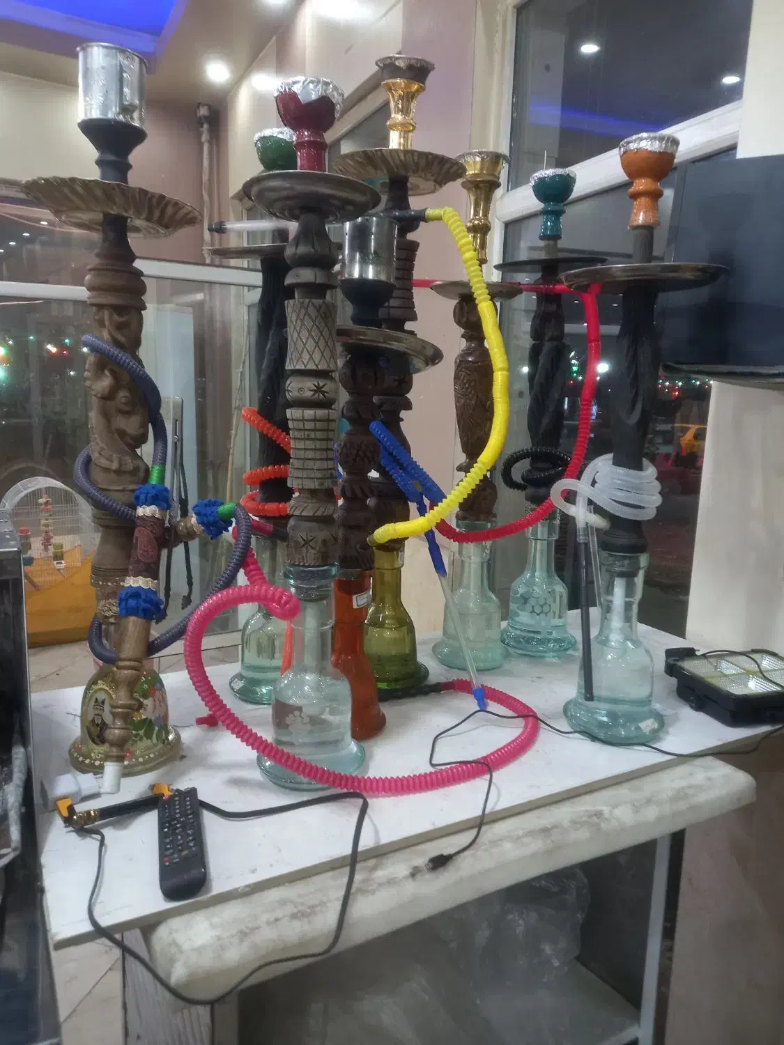 قلیان چوبی در حد نو|کلکسیون و سرگرمی|رباط‌کریم, انجم آباد|دیوار