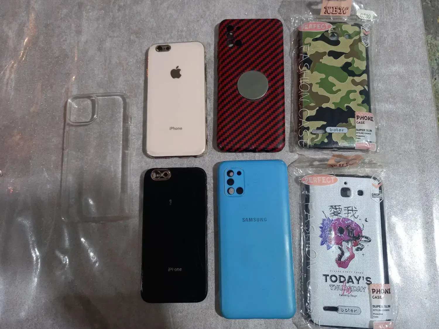 فروش 8عدد گوشی/7عدد قاب/آیفون سامسونگ htc هواوی|موبایل|تهران, نارمک|دیوار