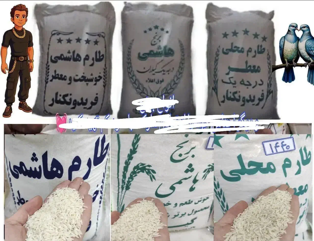 برنج طارم محلی و پاکستانی|خوردنی و آشامیدنی|مشهد, موسوی قوچانی|دیوار