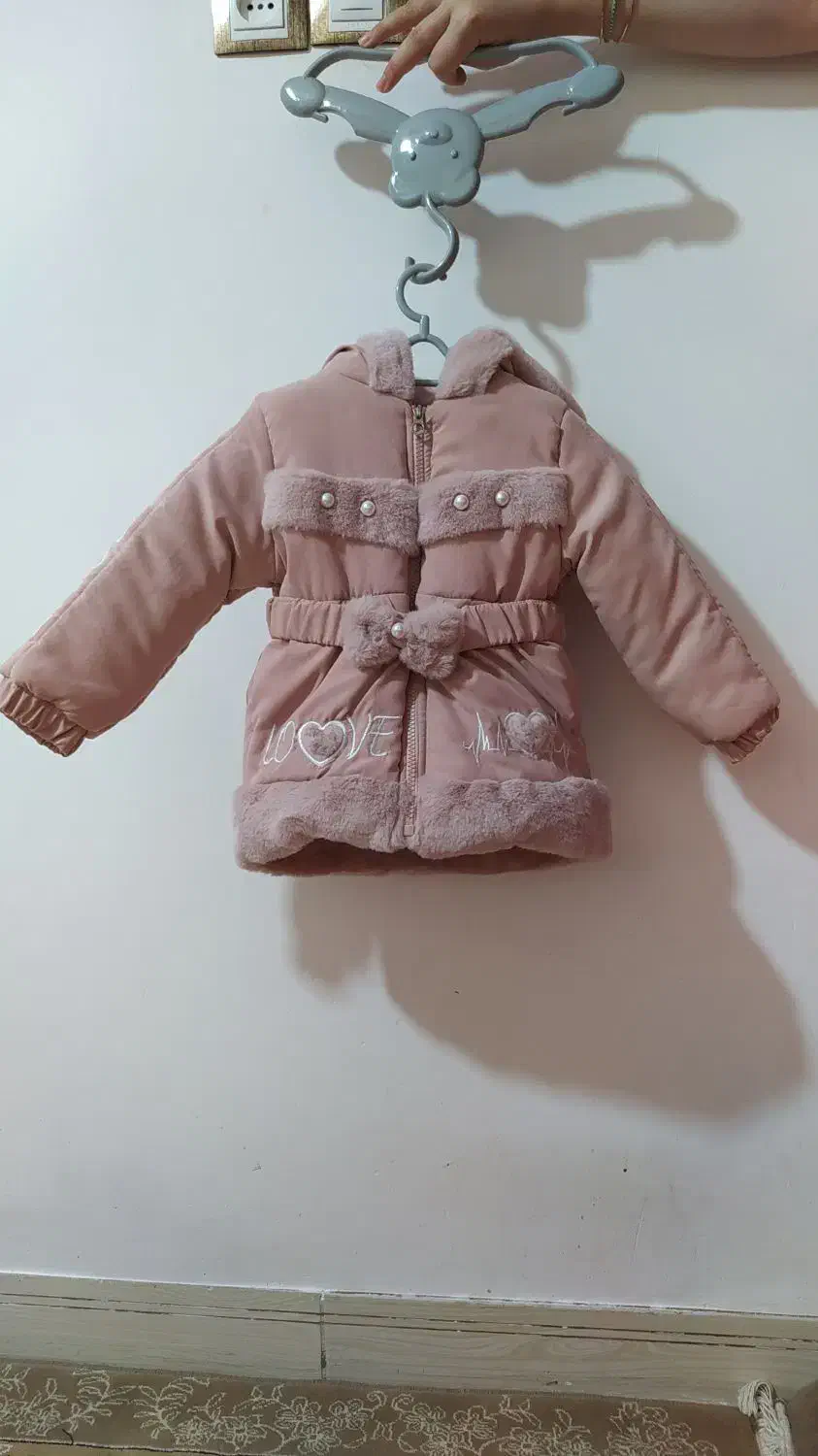 کاپشن دخترونه نو|کفش و لباس بچه|اراک, |دیوار