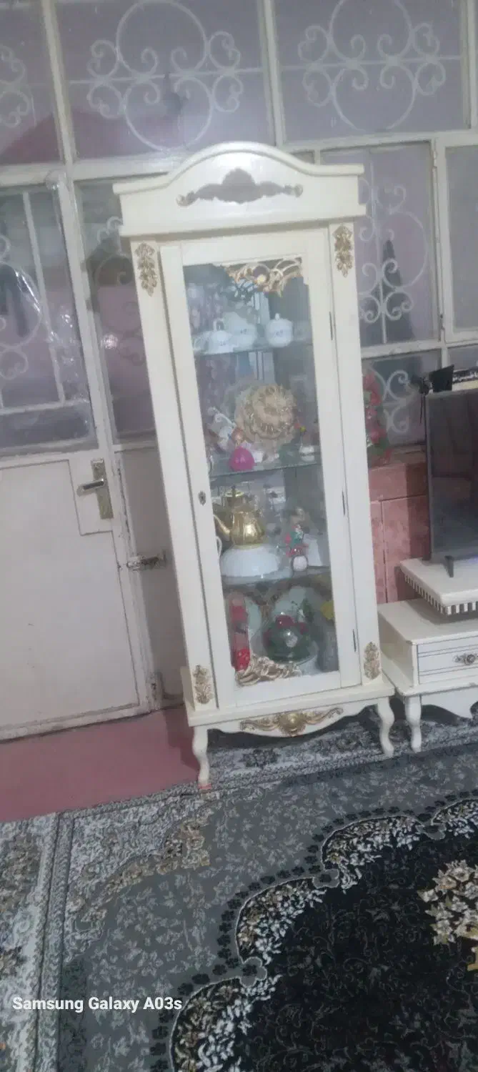 آینه وشعمدانی|بوفه، ویترین، کنسول|زاهدان, |دیوار