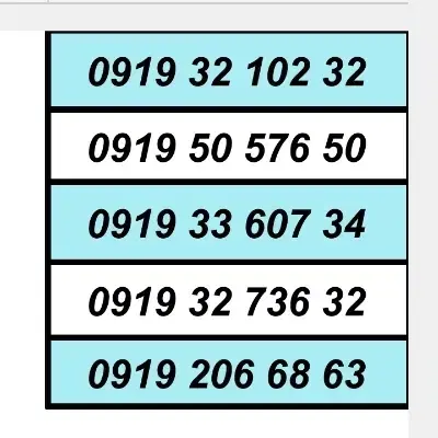 919.777|سیم‌کارت|تهران, آرژانتین|دیوار