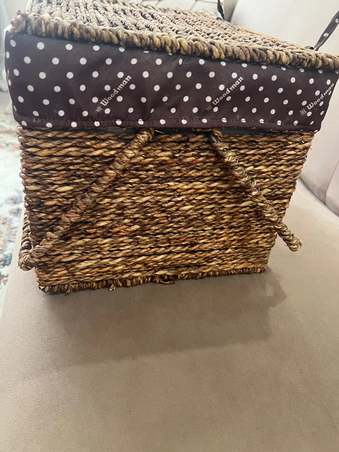 سبد پیک نیک حصیری نو نو|صنایع دستی و سایر لوازم تزئینی|تهران, کوی بیمه|دیوار