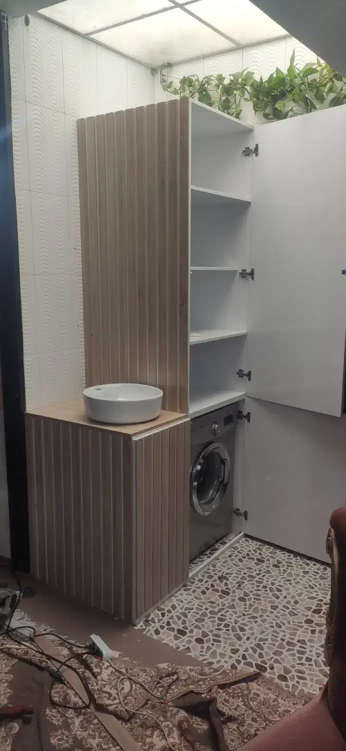 کمد دیواری بدون چهار چوب فلزی|جاکفشی، کمد، دراور|شیراز, تل حسین‌آباد|دیوار