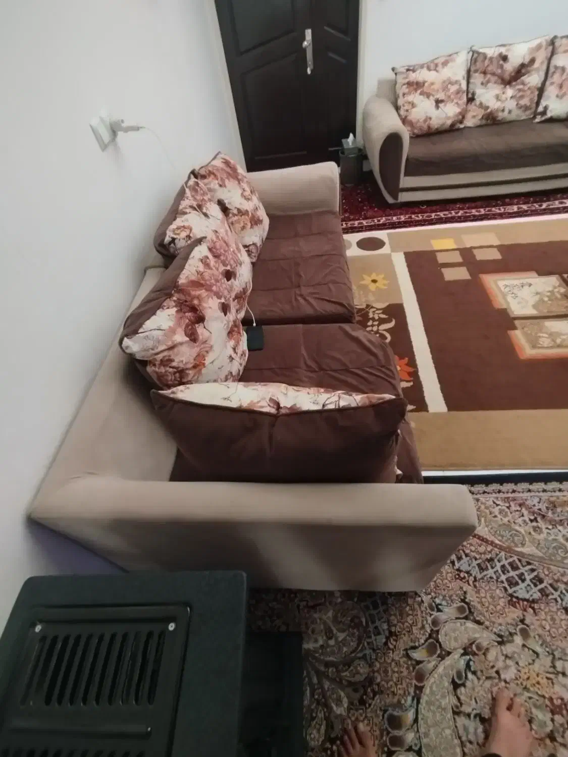 مبلمان طرح ال با میز|مبلمان خانگی و میز عسلی|قنوات, |دیوار