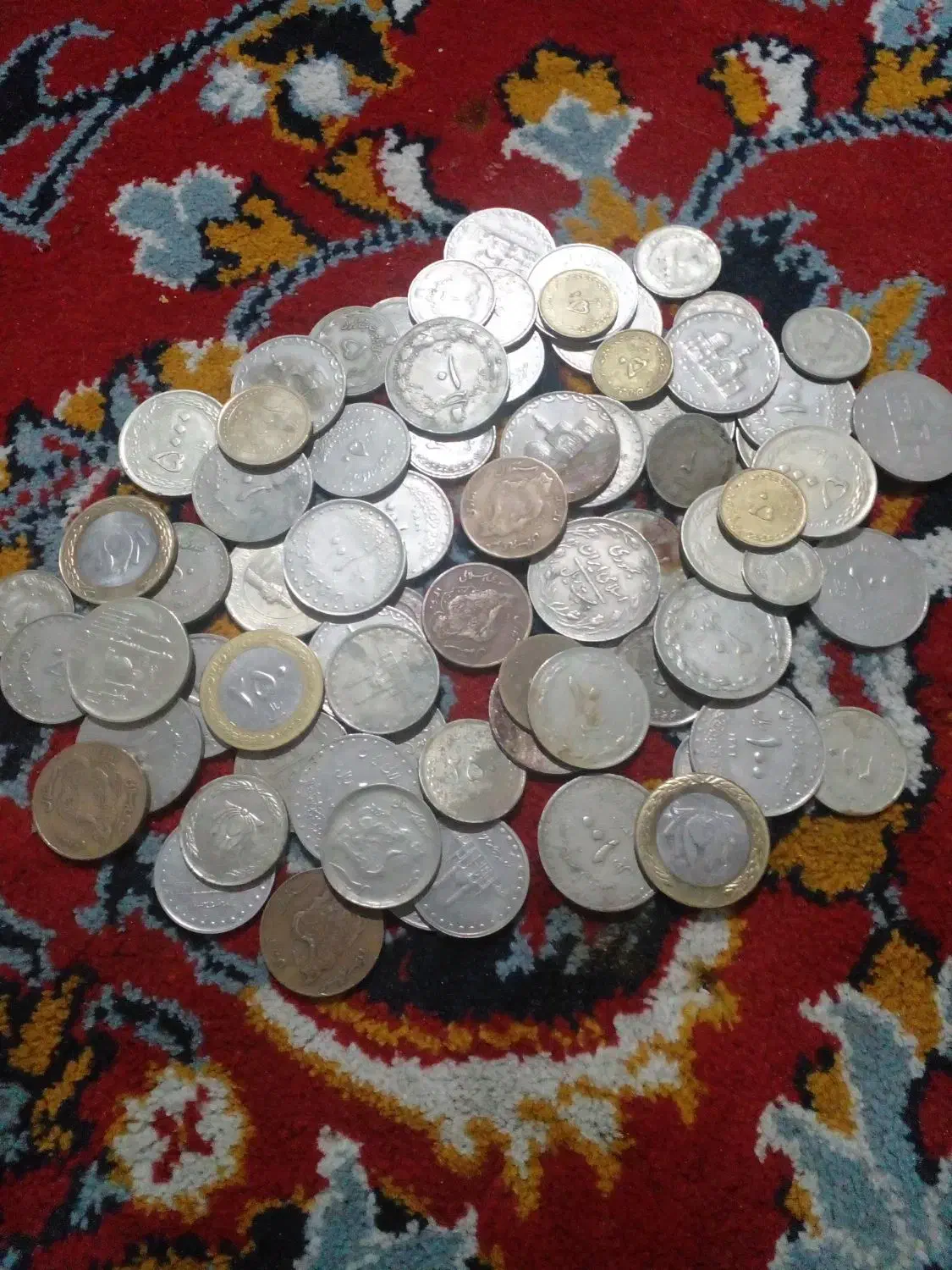 سکه های قدیمی|کلکسیون سکه، تمبر، اسکناس|کیاشهر, |دیوار