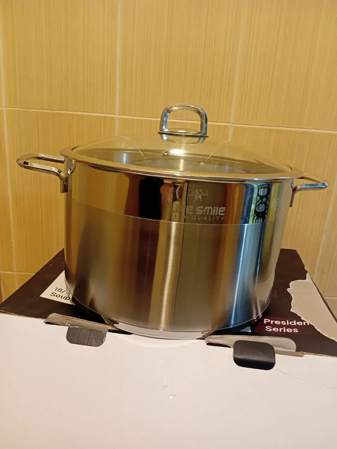 قابلمه استیل (نو آکبند ) سایز ۳۲|ظروف پختوپز|بندرعباس, |دیوار