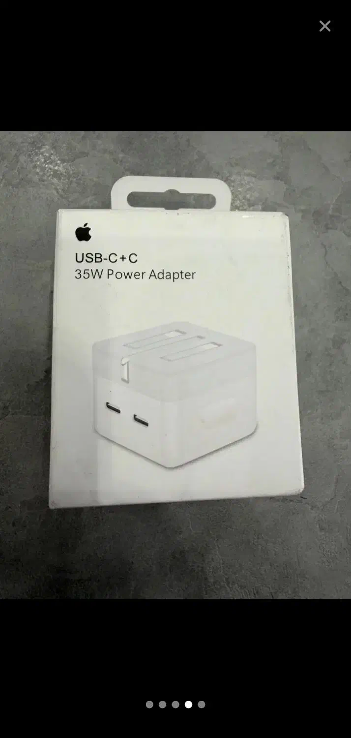 آداپتور اورجینال 35w 2pin در حدنو اصل زیر قیمت|لوازم جانبی موبایل و تبلت|تهران, دریاچه شهدای خلیج فارس|دیوار