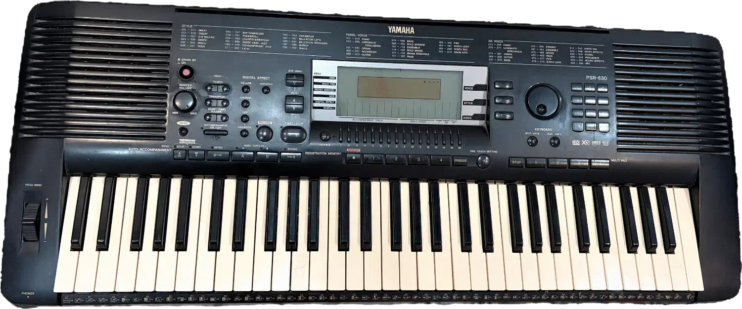 کیبورد Yamaha SR-630|پیانو، کیبورد، آکاردئون|لاهیجان, کوی استادان|دیوار