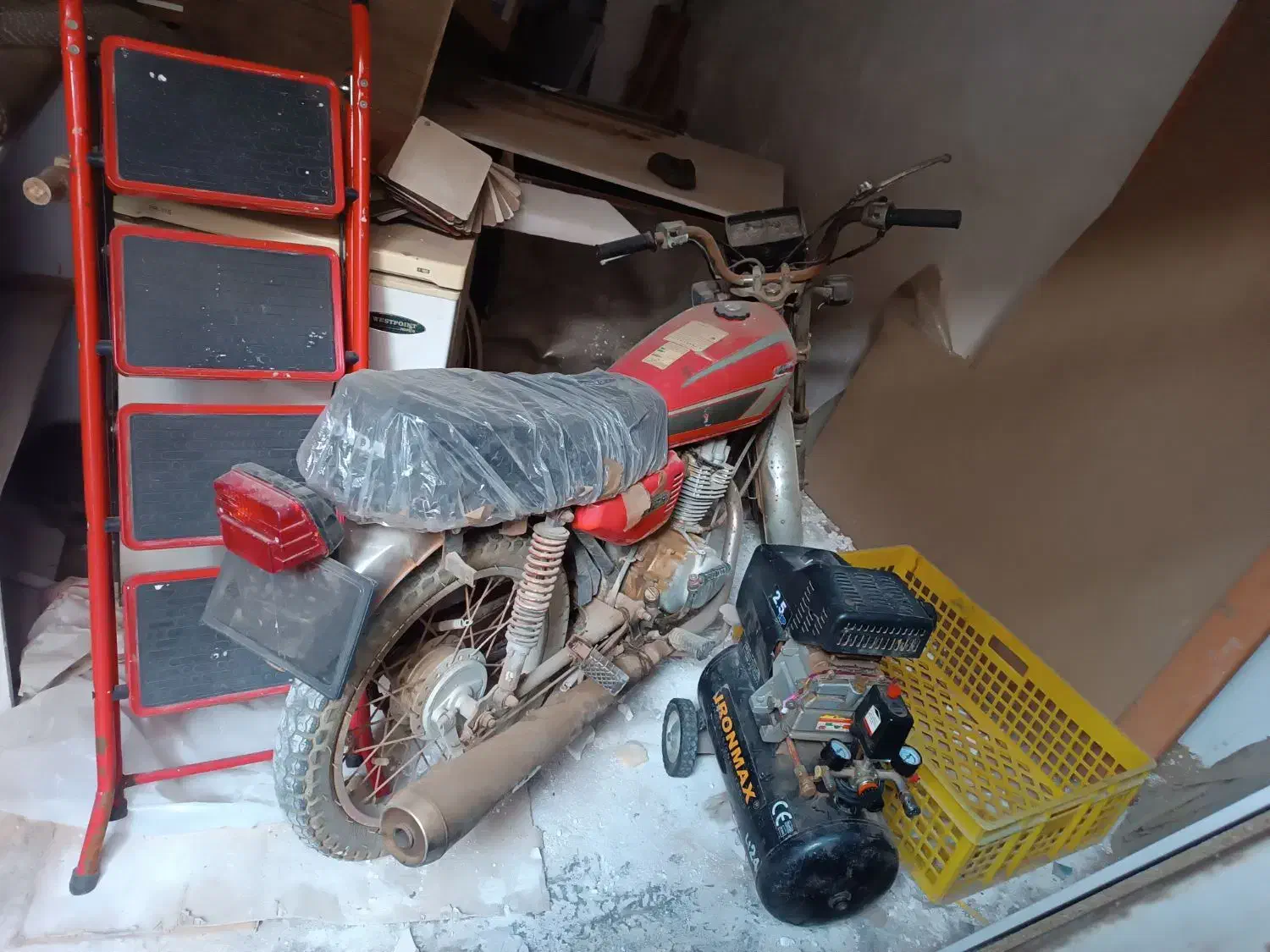 موتور مزایده مدل۹۰|موتورسیکلت|چهاردانگه (تهران), |دیوار