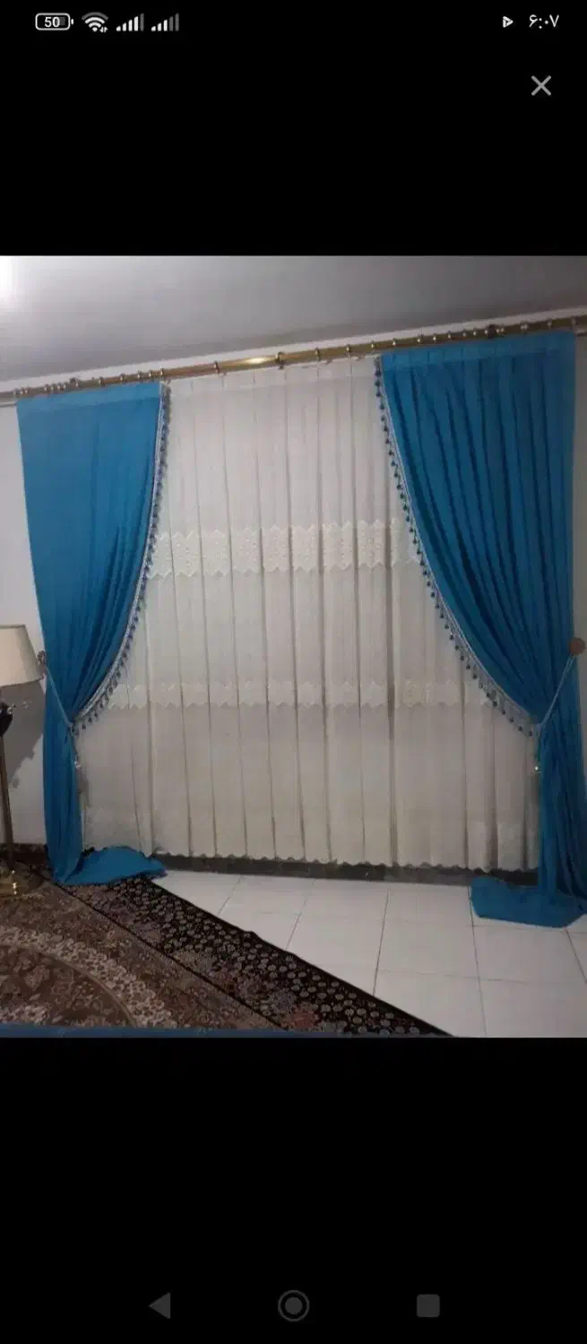 پرده سالم و مناسب|پرده، رانر، رومیزی|سلماس, |دیوار