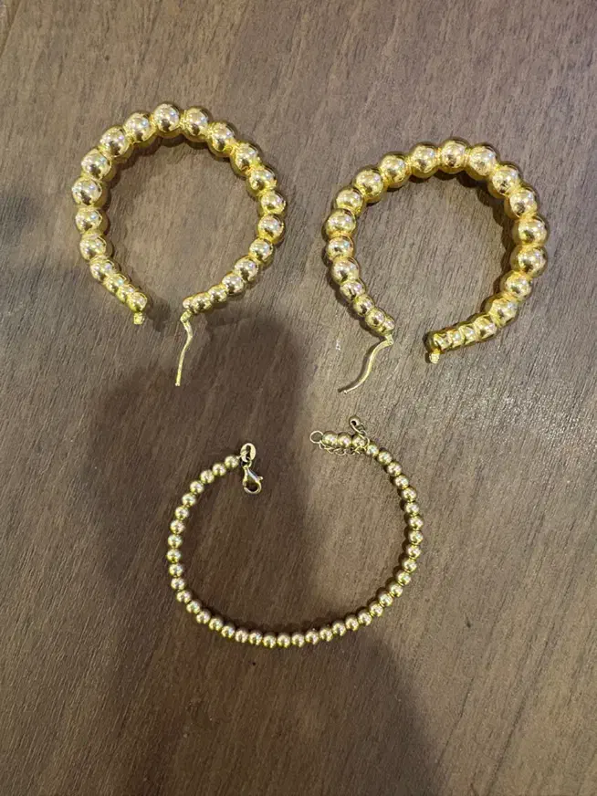 طلا قیمت تابلو گوشواره و دستبند ترک|جواهرات|گلستان (تهران), |دیوار