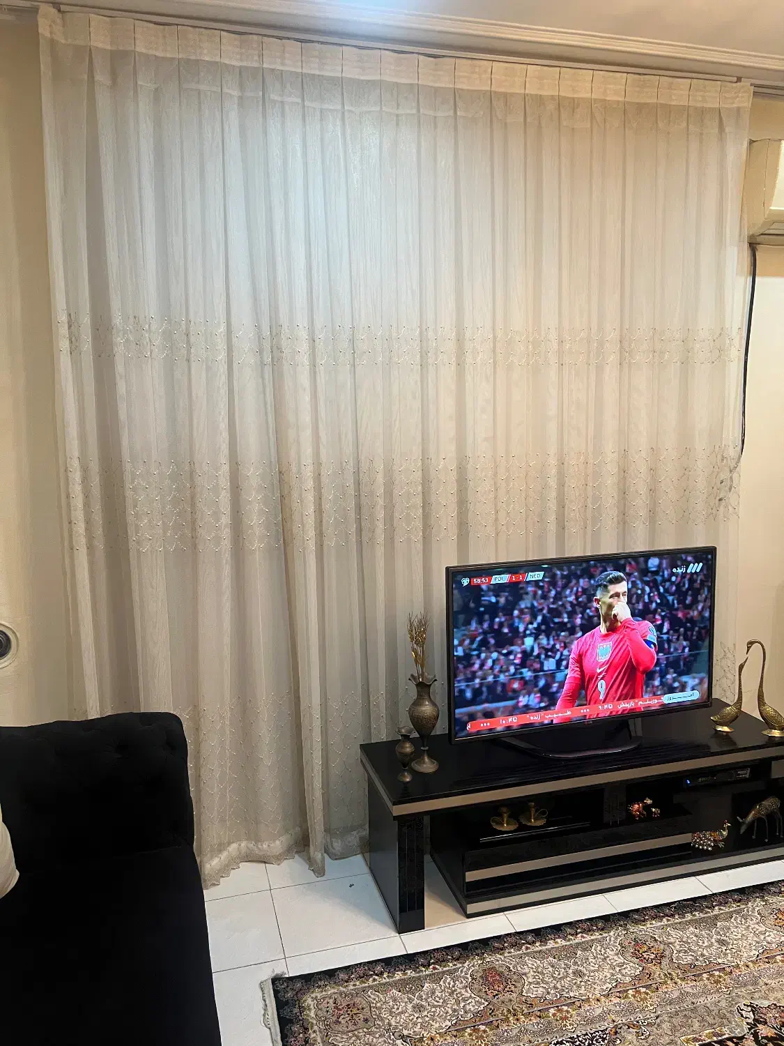 پرده پذیرایی|پرده، رانر، رومیزی|اهواز, زیتون کارمندی|دیوار