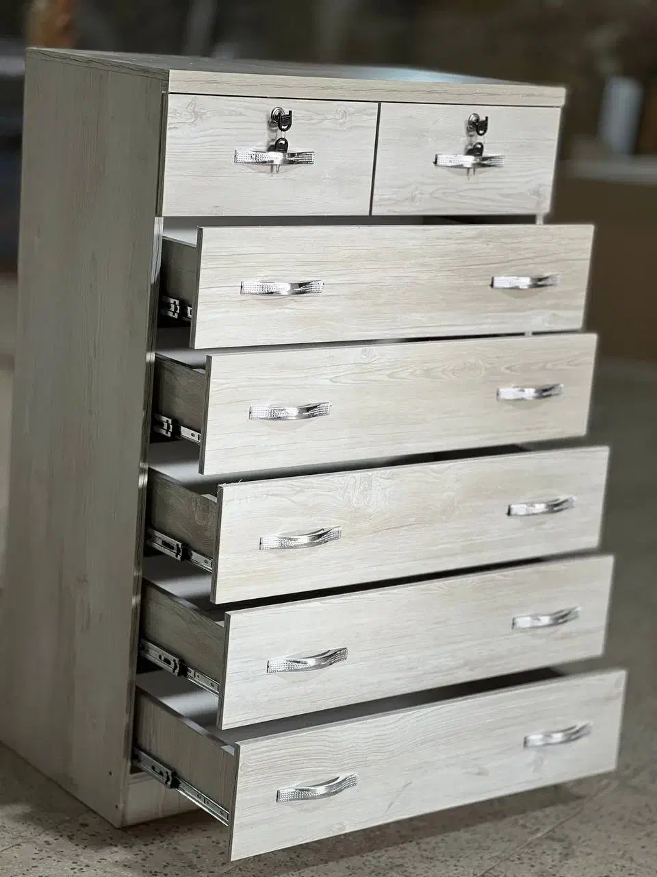 درارور میز ارایش با اینه بدون واسطه خودتولید کننده|جاکفشی، کمد، دراور|تهران, شهرک ولیعصر جنوبی|دیوار