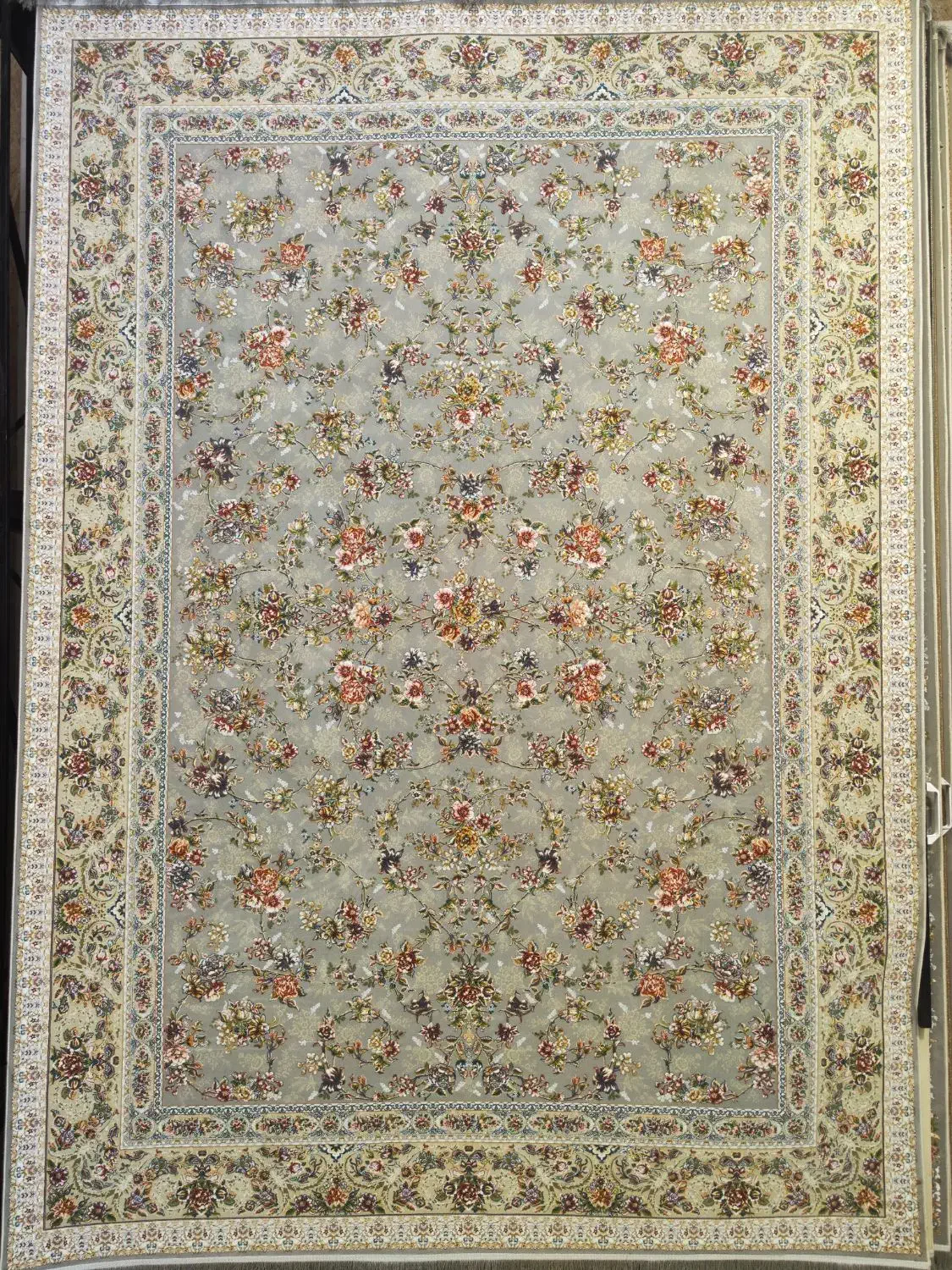 فرش ۹متری/۱۲۰۰شانه نقشه افشان ،تبریز /روبافت/سنندج|فرش|سنندج, |دیوار