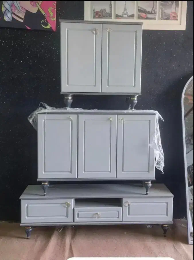 لارک اینه کنسول ومیز جا کفشی ست. آینه کنسو ل|بوفه، ویترین، کنسول|خرم‌آباد, |دیوار