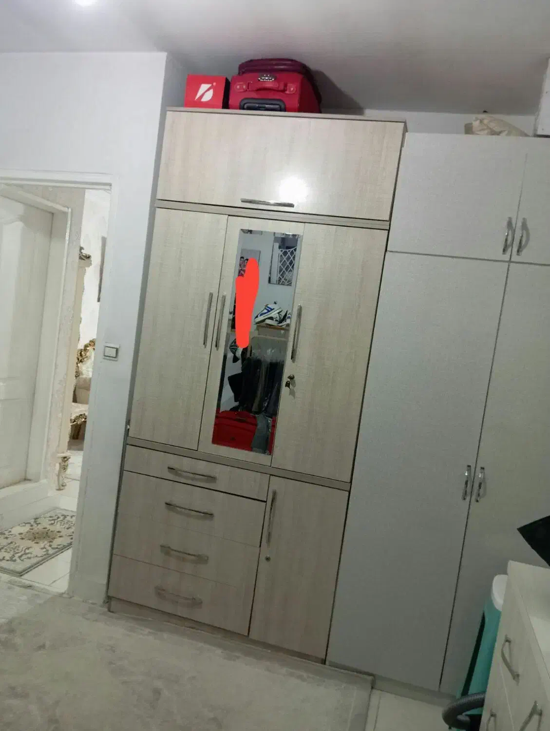 کمد و سه تیکه|جاکفشی، کمد، دراور|بهارستان, |دیوار