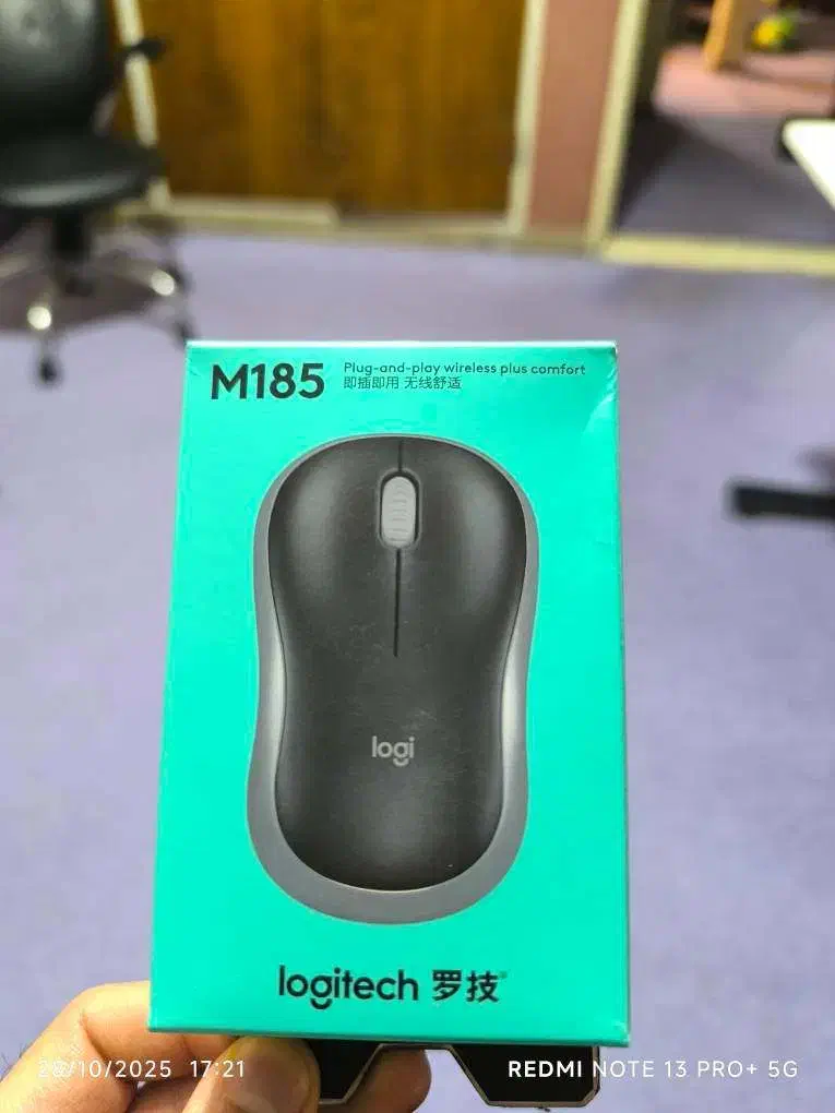 ماوس بیسیم لاجیتک مدل M185 با گارانتی فراسیستم|قطعات و لوازم جانبی رایانه|تهران, دردشت|دیوار