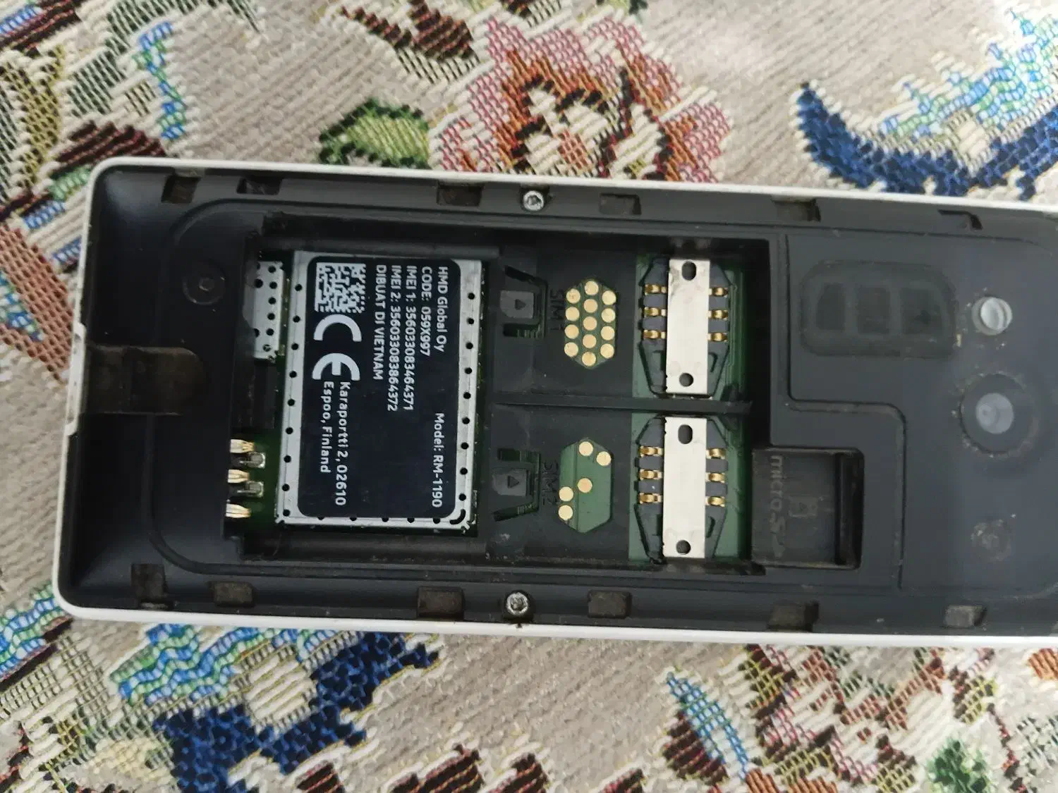 گوشی ساده رم خور دوسیم سالم|موبایل|چهاردانگه (تهران), |دیوار