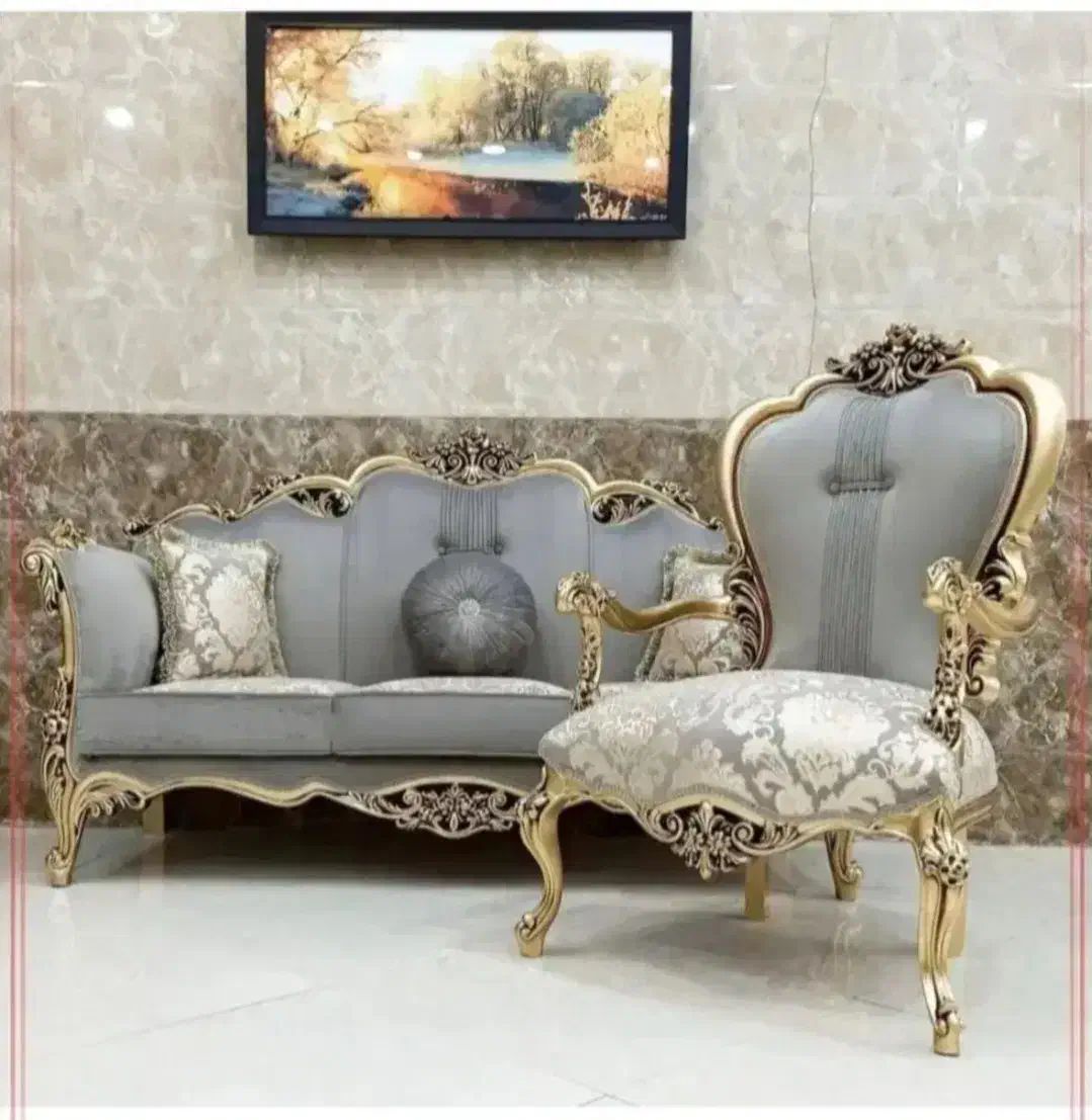 مبل سلطنتی افسون|مبلمان خانگی و میز عسلی|قزوین, |دیوار