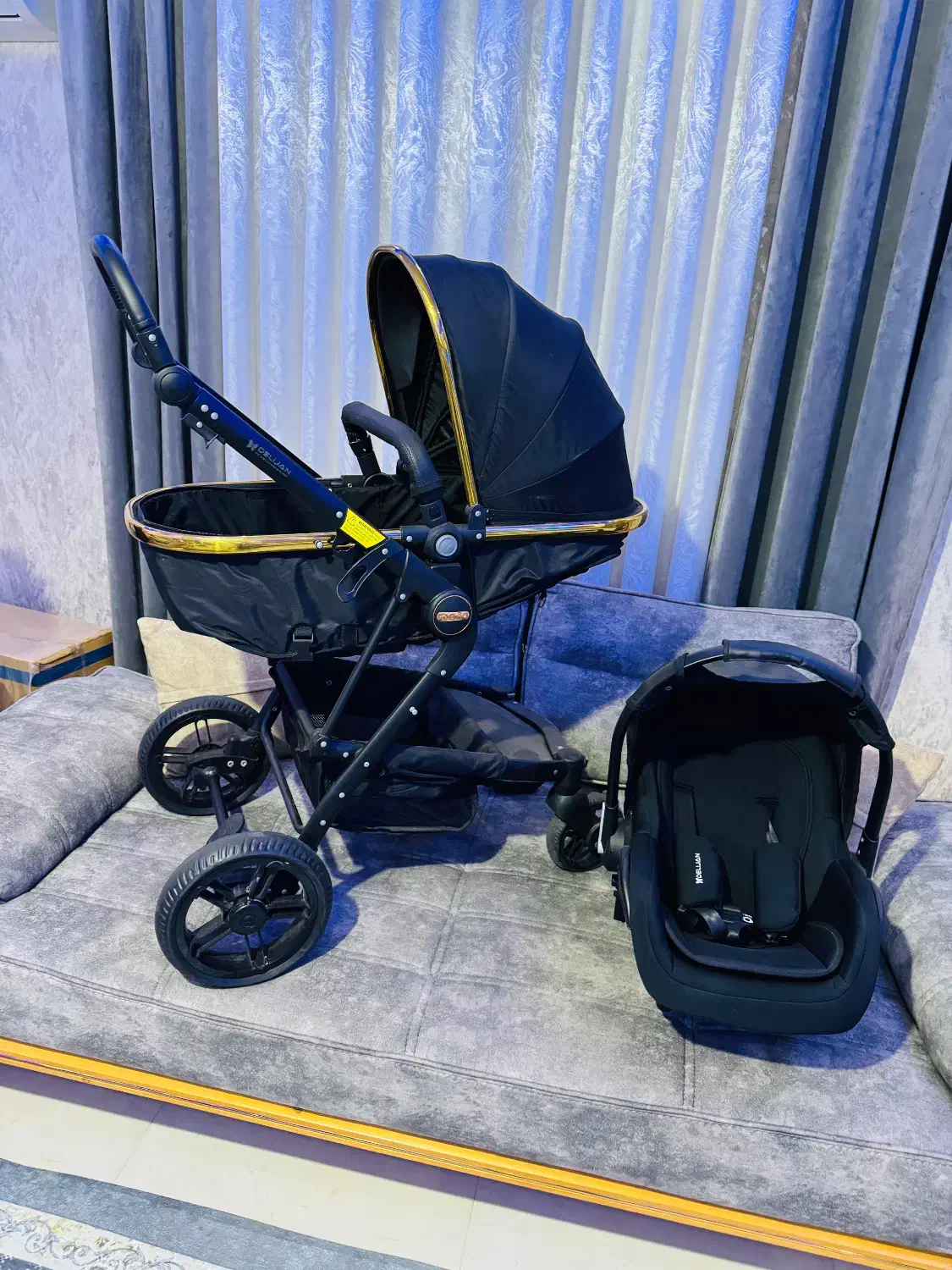 کالسکه وکریر|کالسکه و لوازم جانبی|رشت, نخودچر|دیوار