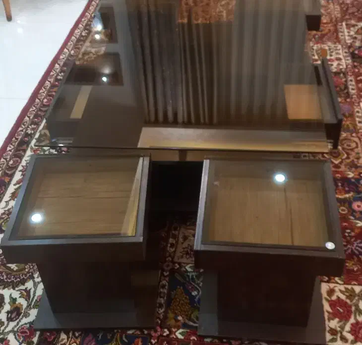 میز پذیرایی چوبی|مبلمان خانگی و میز عسلی|شهرکرد, |دیوار