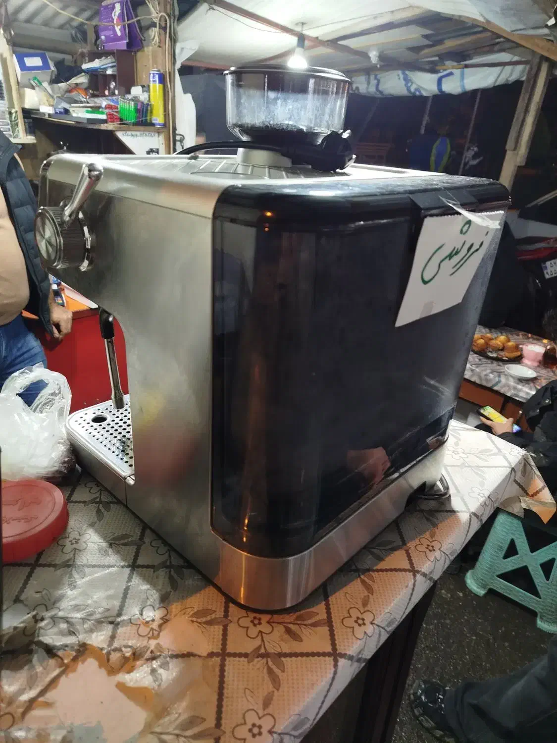 دستگاه اسپرسو ساز نیمه اتوماتیک|سماور، چای‌ساز، قهوه‌ساز|آستارا, |دیوار