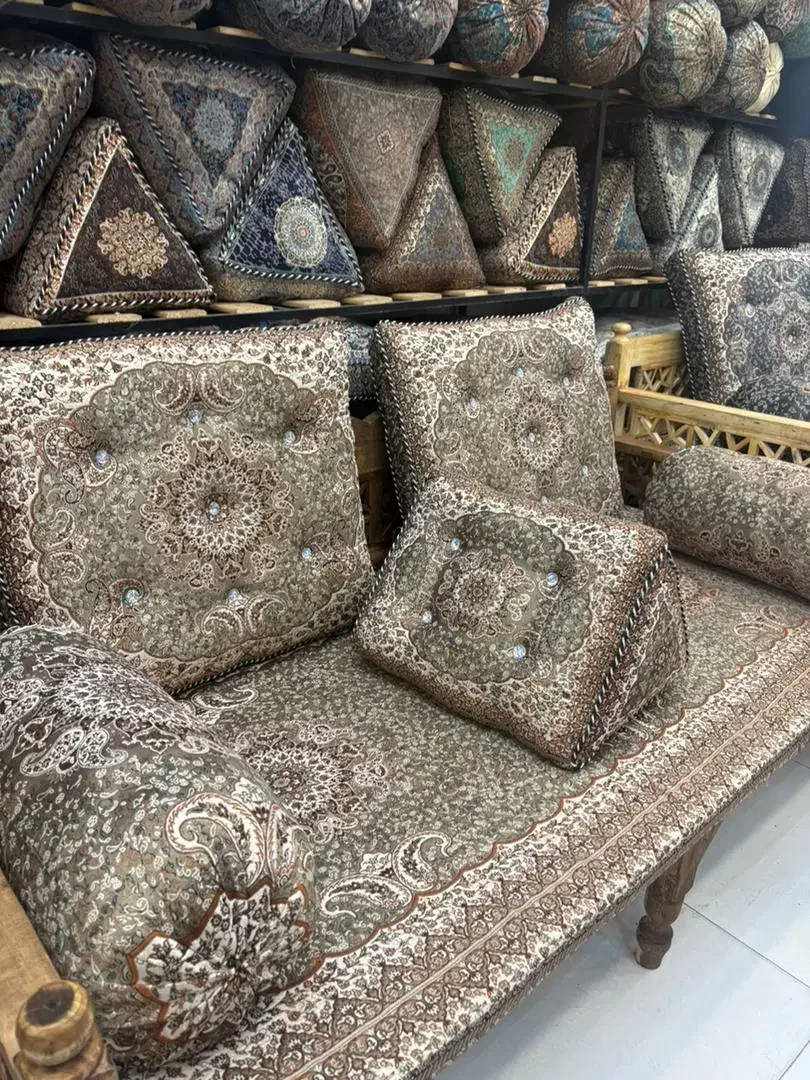 شاهنشین ترمه یزد|پشتی|ساوه, |دیوار