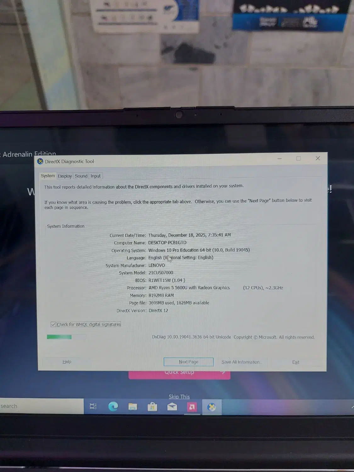 Lenovo K14 2022 Ryzen5 RAM16 SSD256 AMD4G|رایانه همراه|کرج, گلشهر|دیوار