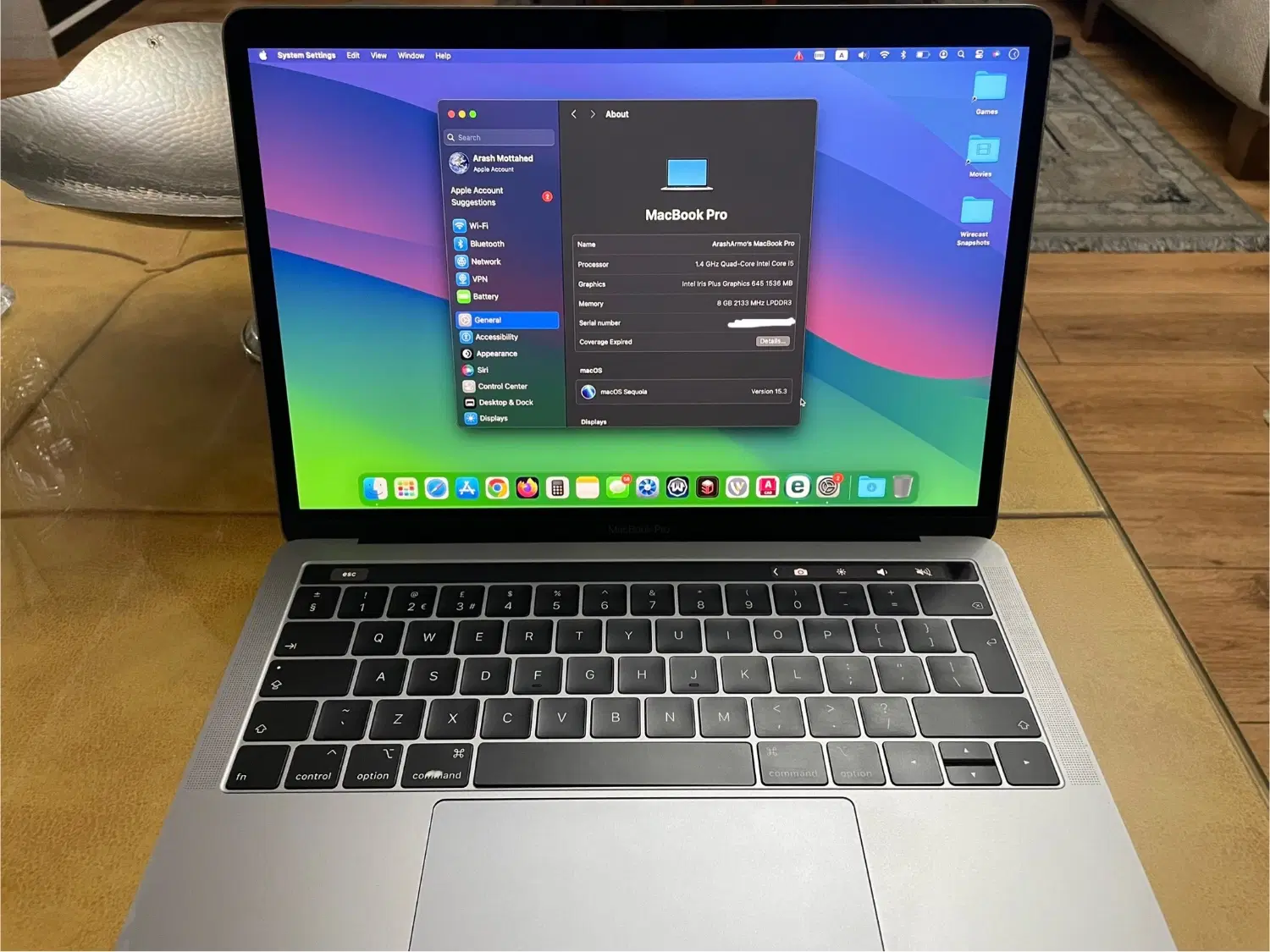 Macbook pro 2019 13 inch|رایانه همراه|تهران, حبیب الله|دیوار