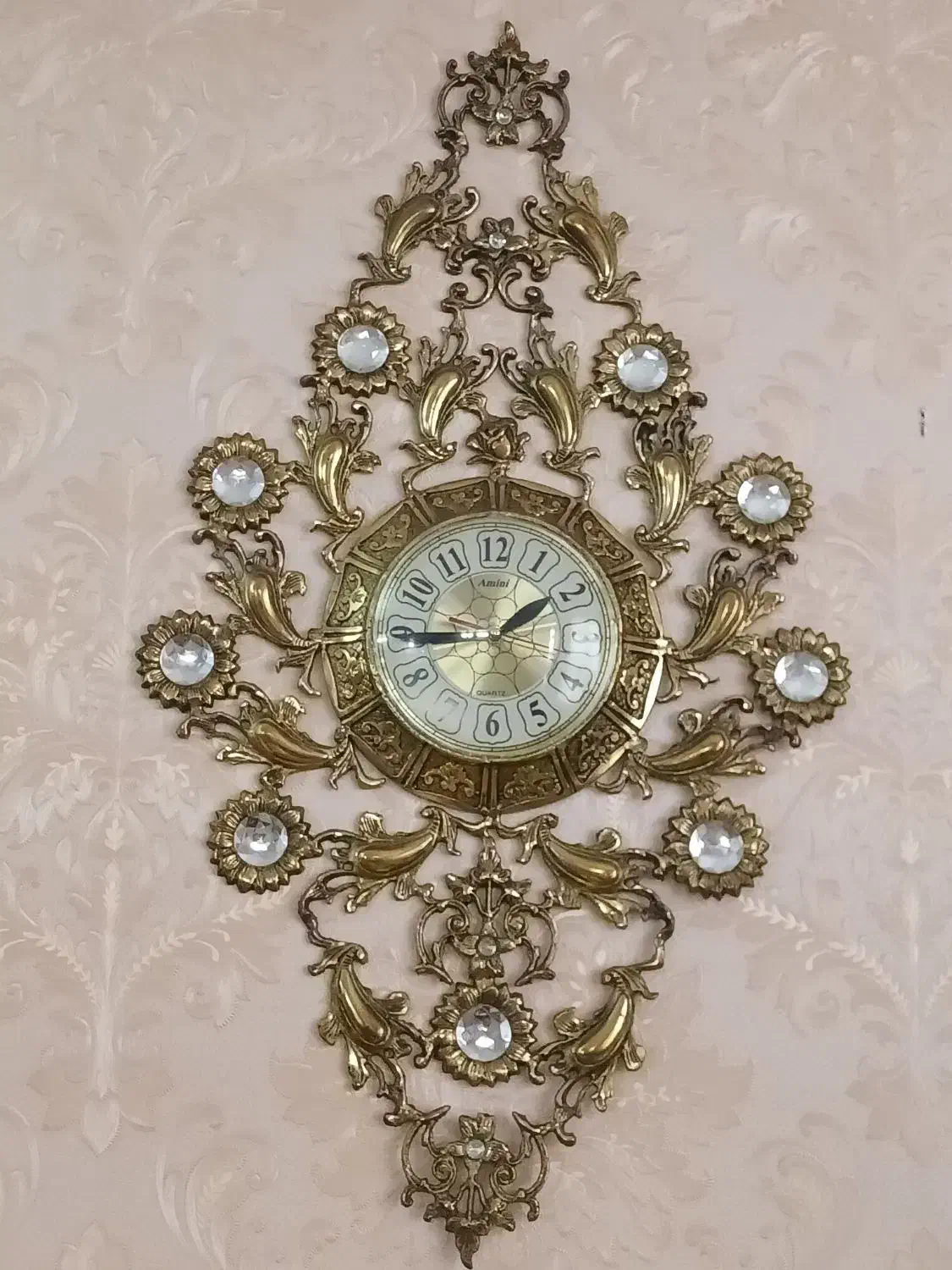 ساعت برنجی|ساعت دیواری و تزئینی|اسلام‌شهر, شهرک محمدیه|دیوار