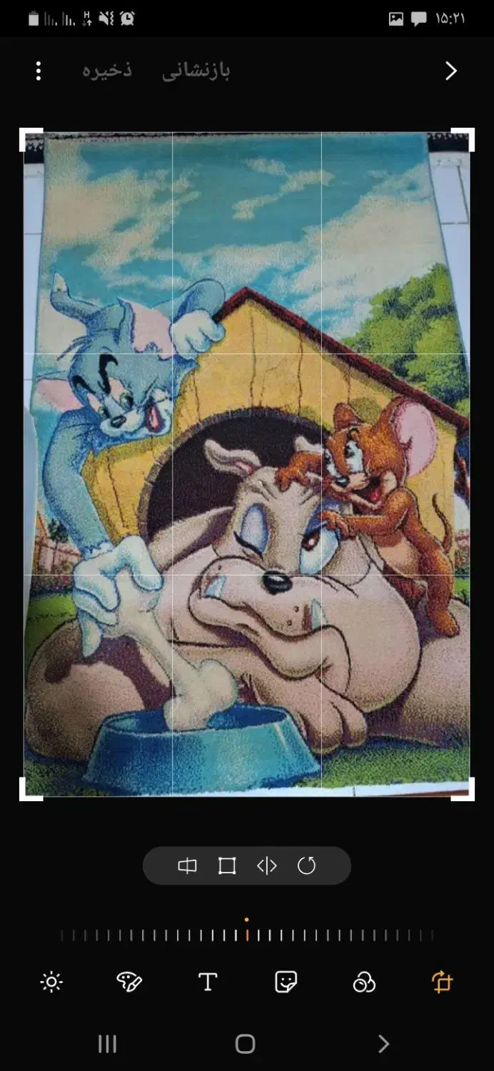 قالیچه کودک یک متر دریک ونیم ۵۰۰هزار تومان|فرش|هشتگرد, شهرک بوستان|دیوار