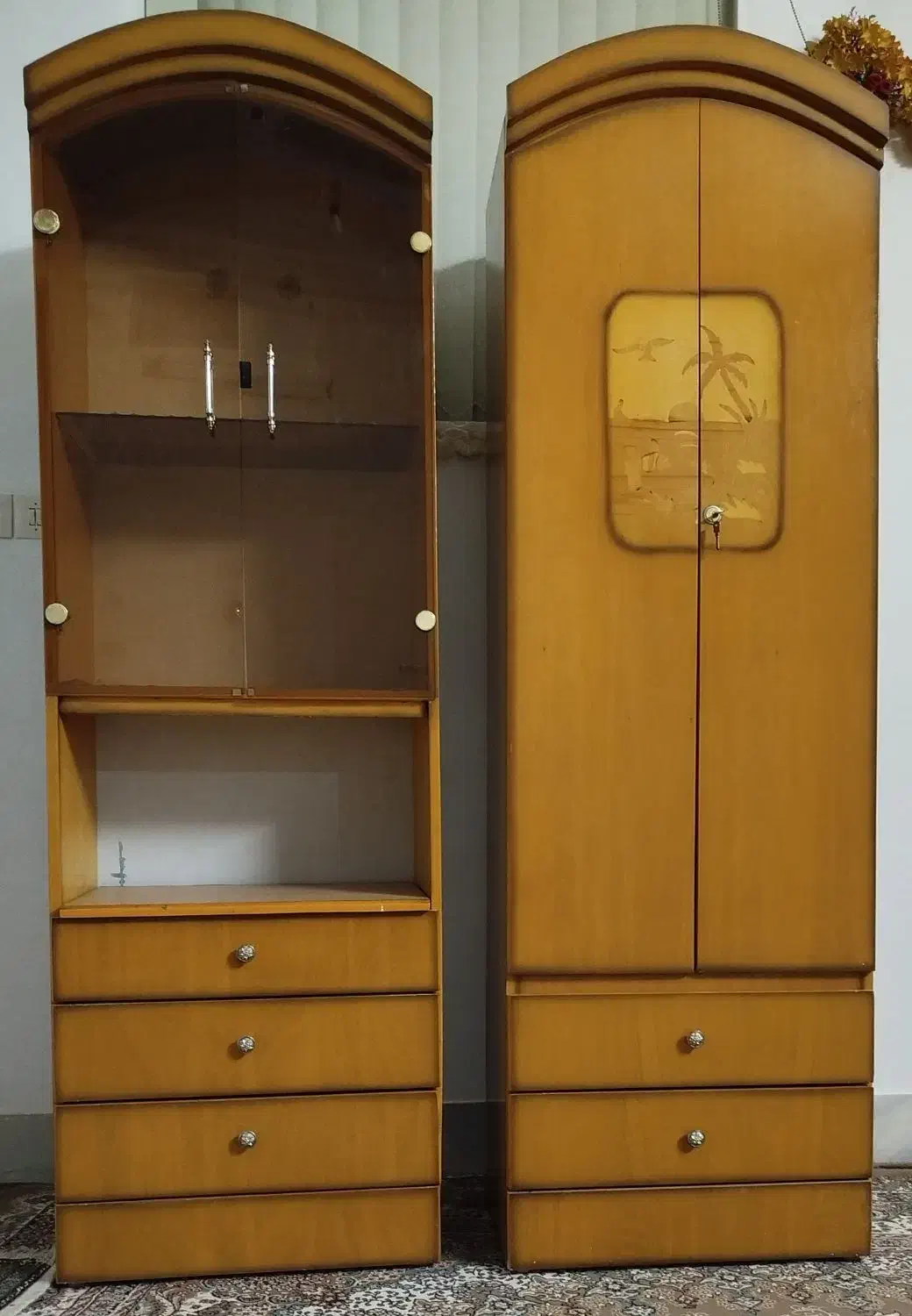 کمد|بوفه، ویترین، کنسول|میبد, |دیوار