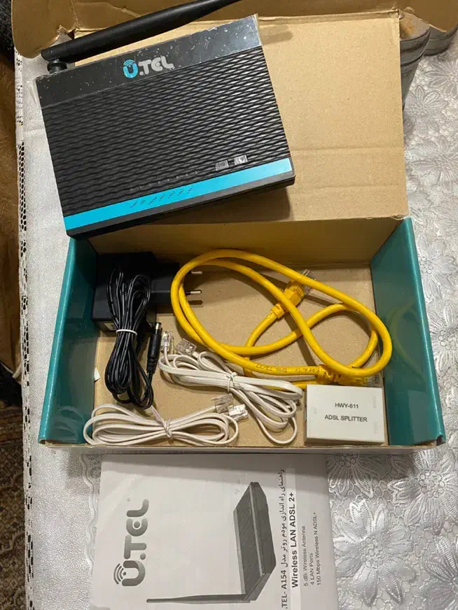 مودم روتر utel A154|مودم و تجهیزات شبکه|ارومیه, |دیوار