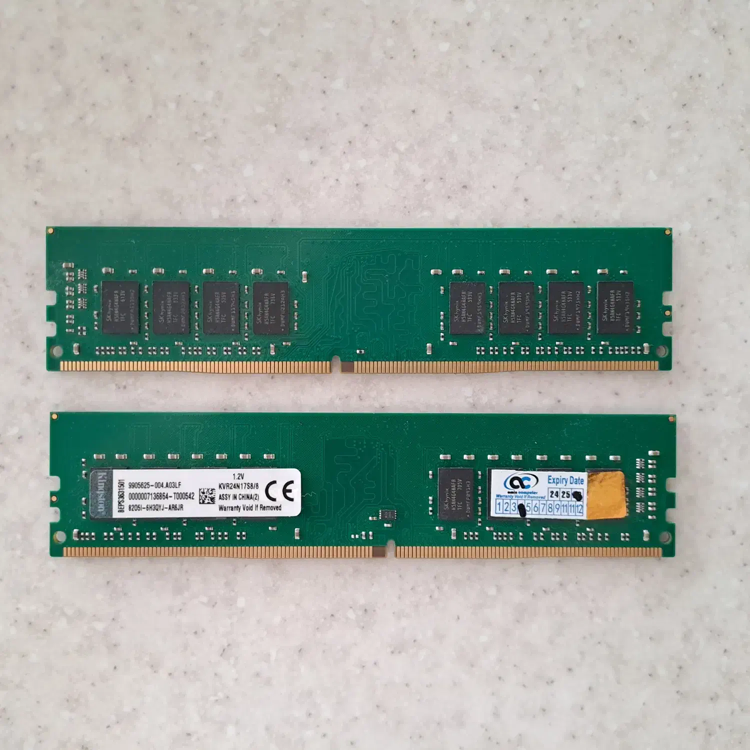 ۱۶ گیگ رم DDR4 2400MHZ|قطعات و لوازم جانبی رایانه|شیراز, درکی|دیوار