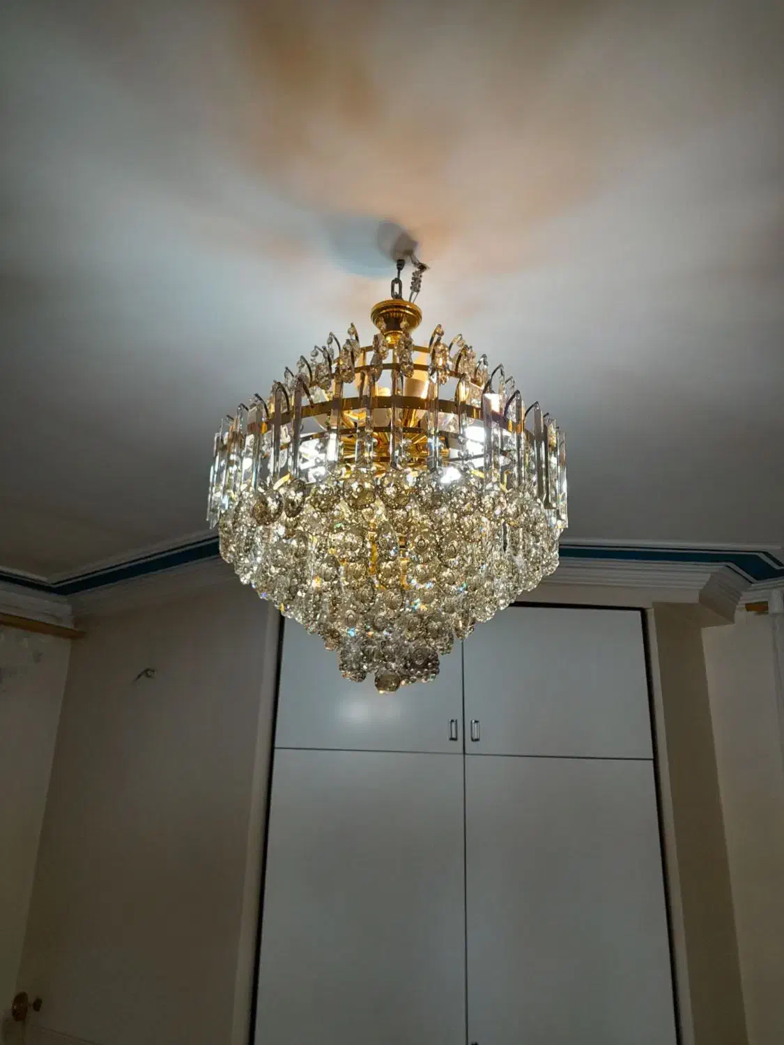 لوستر کریستال|لوستر و چراغ آویز|قزوین, |دیوار