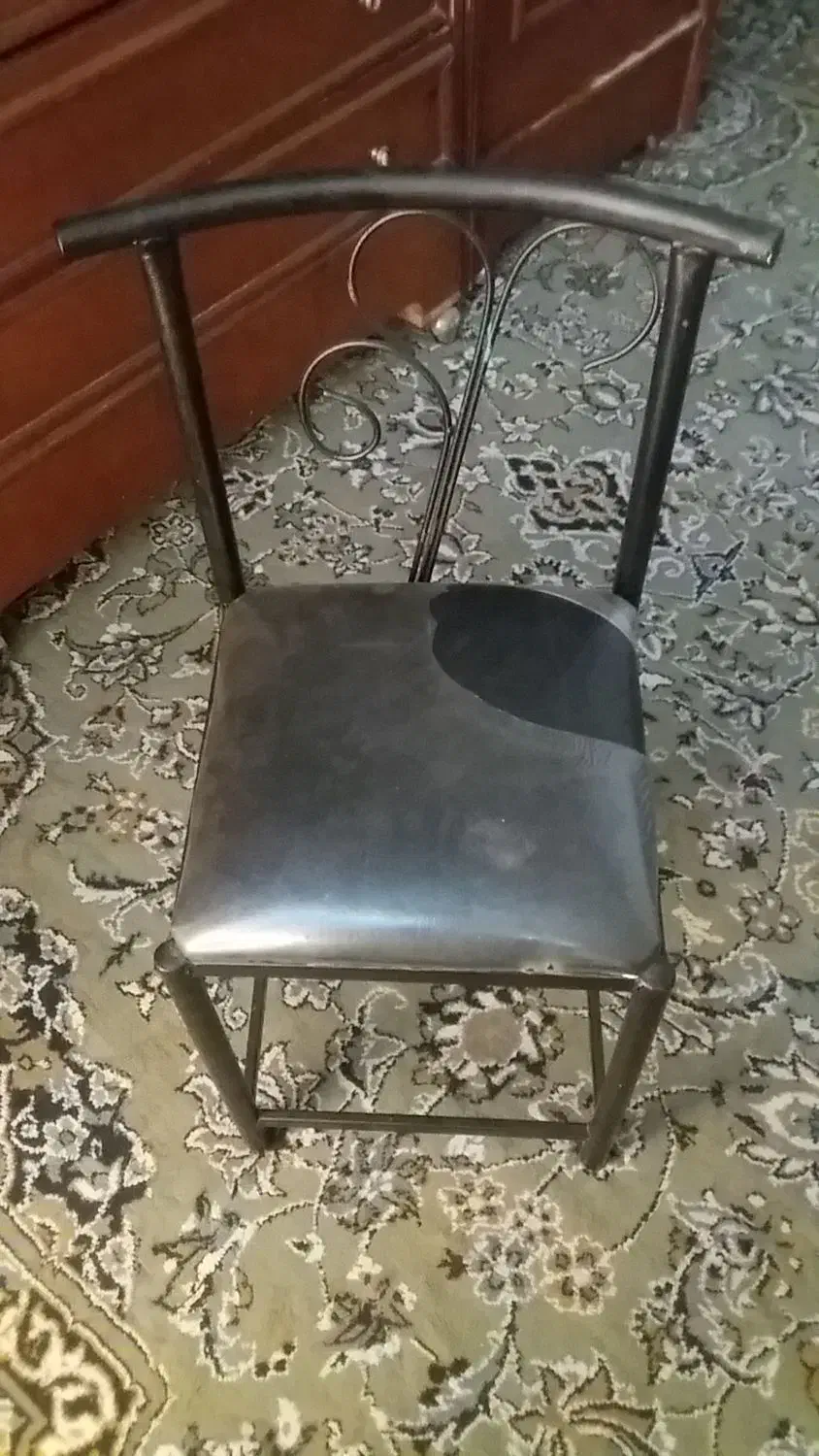 تخت خواب دو نفره کامل|تخت و سرویس خواب|شیراز, شیشه‌گری|دیوار