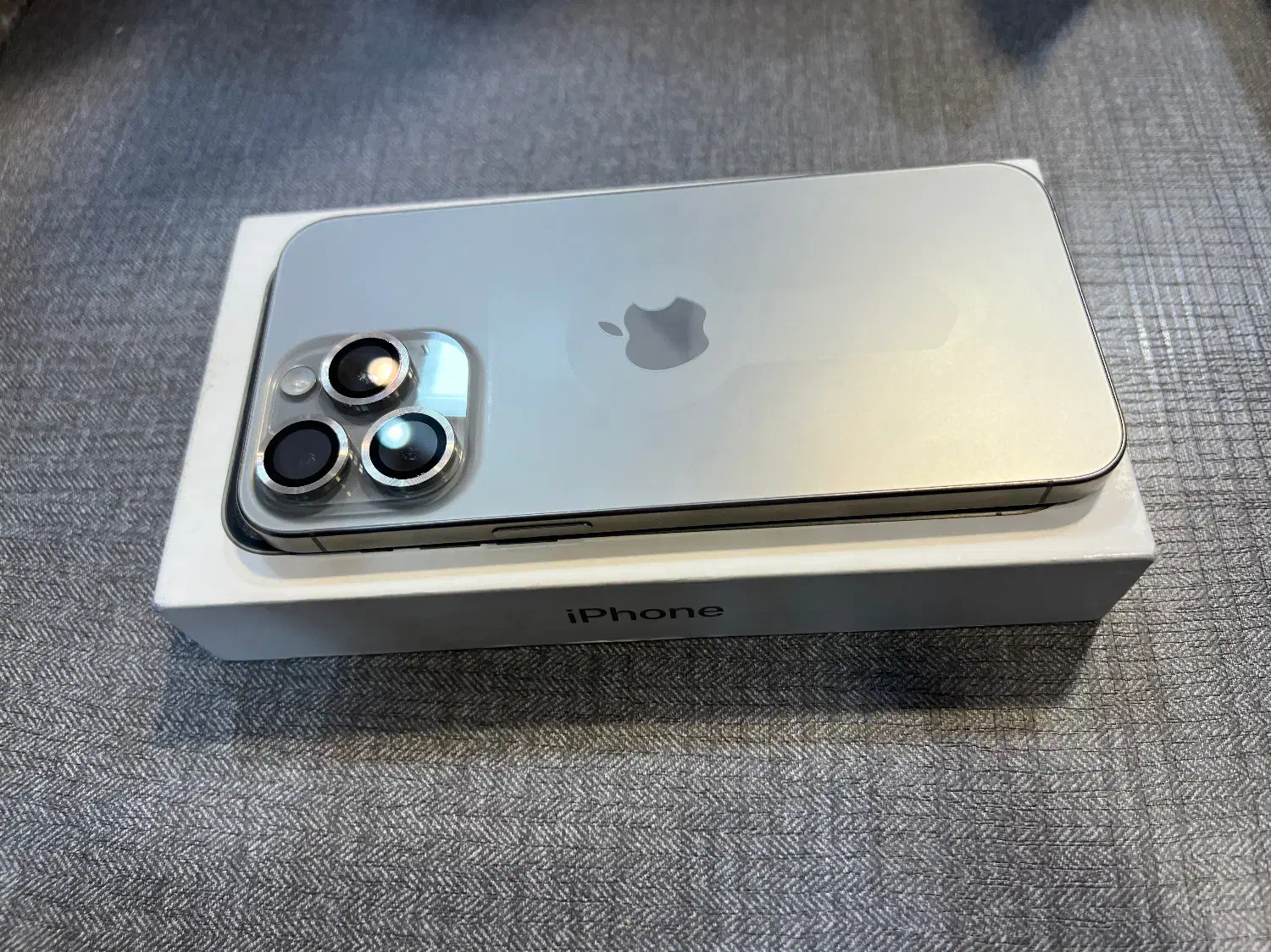 iPhone 15 pro max 256 ZAA natural titanium|موبایل|رامسر, |دیوار