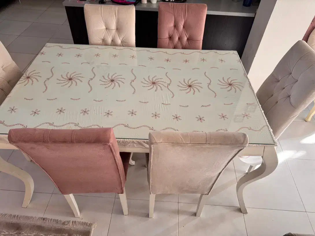 میزناهارخوری ۶ نفره|میز و صندلی غذاخوری|نوشهر, |دیوار