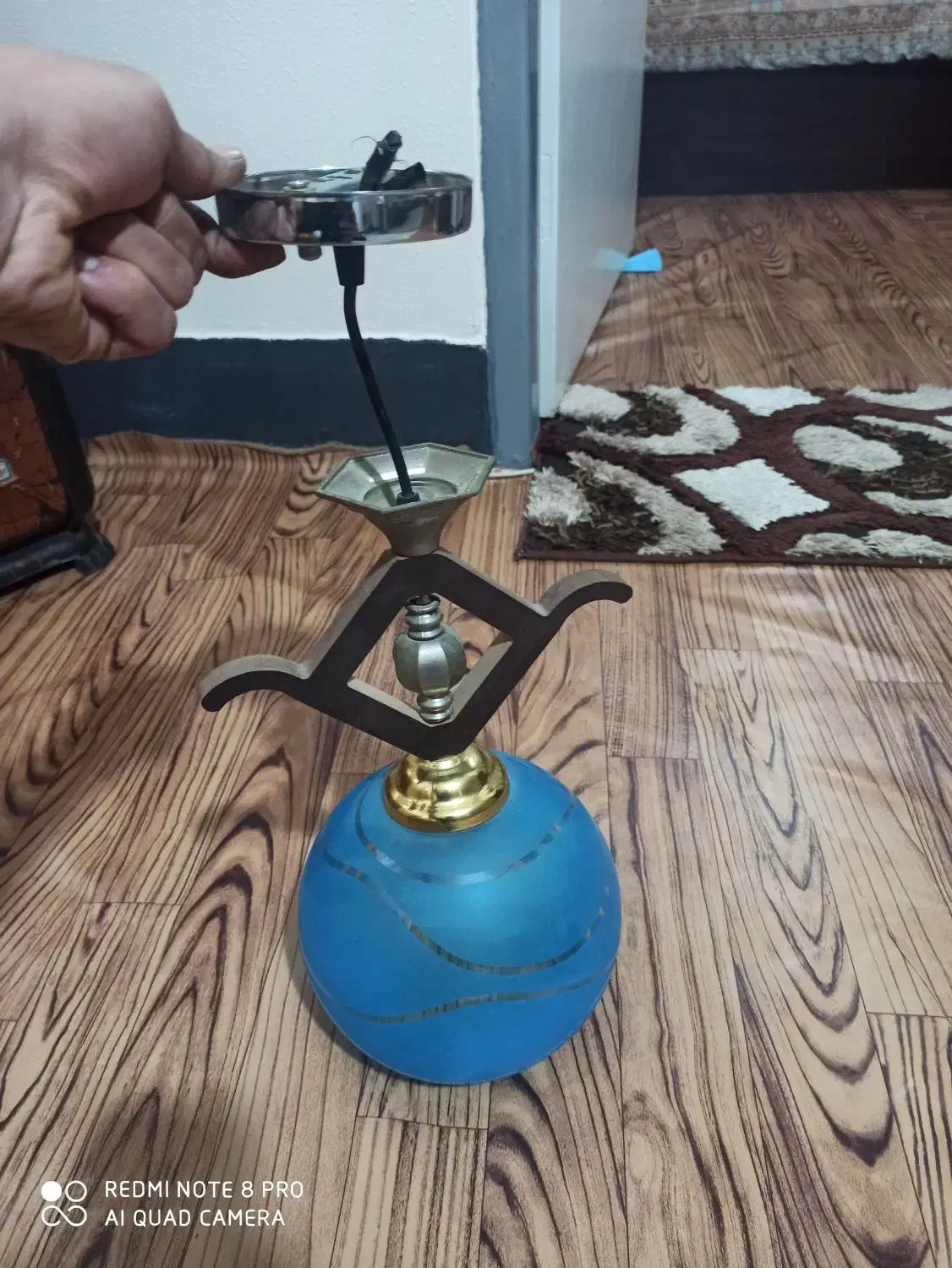 لوستر اتاق خواب|لوستر و چراغ آویز|اصفهان, سروستان|دیوار