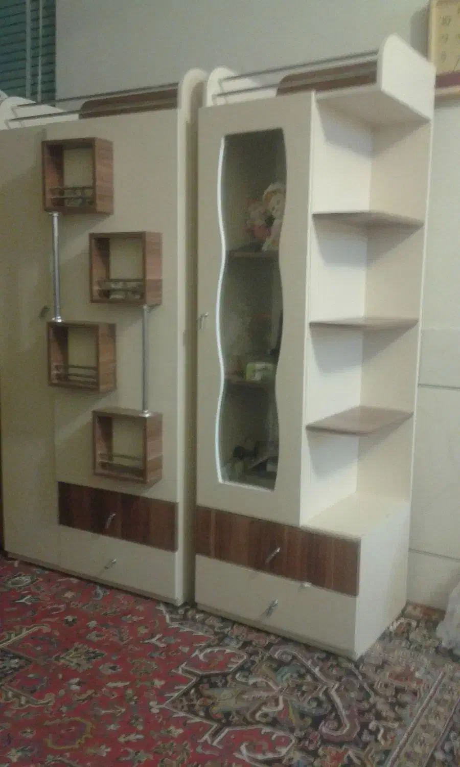 کمد کودک همراه ویترین|تخت و صندلی بچه|مبارکه, |دیوار