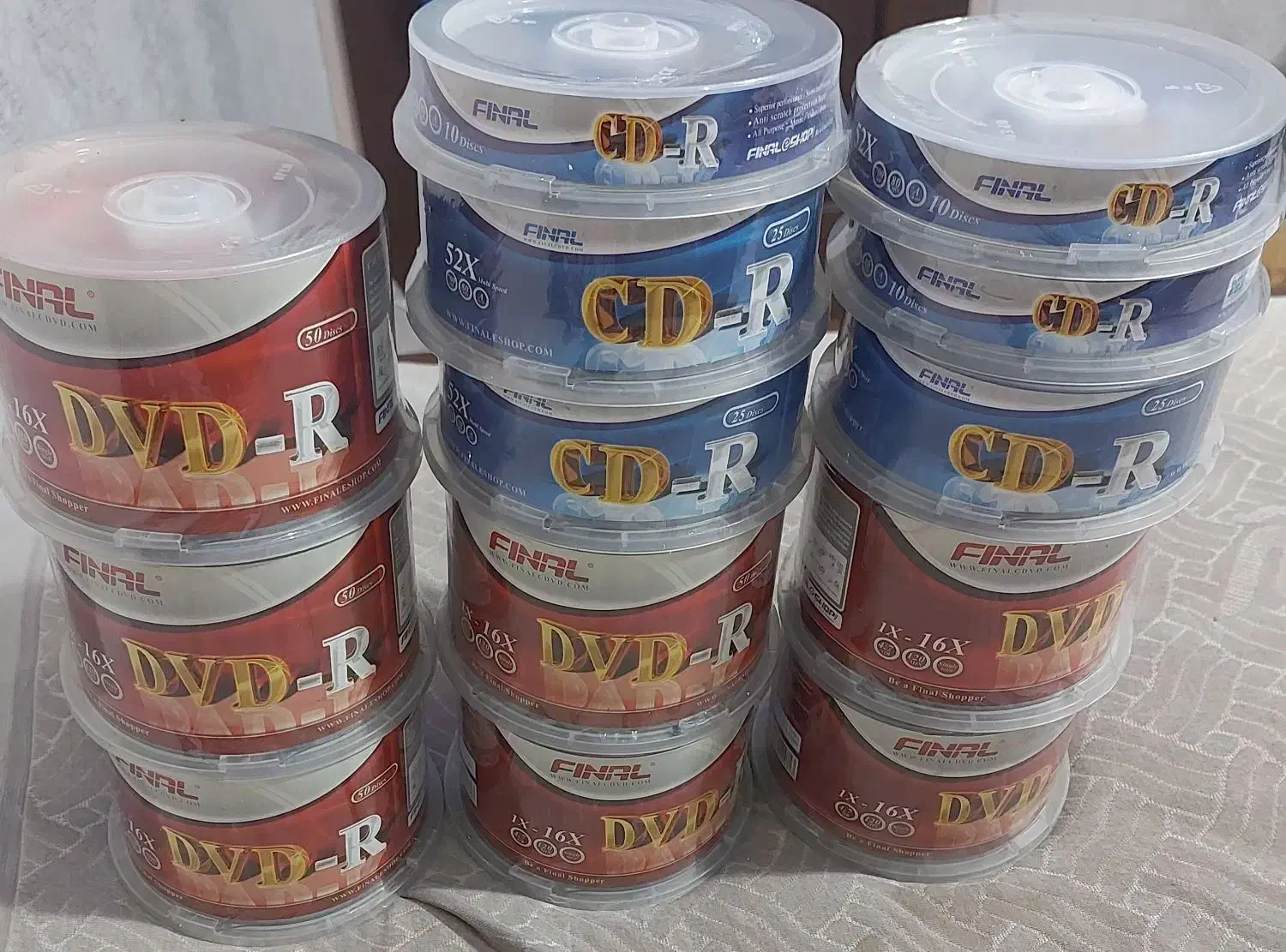 DVD و CD خام فاینال|پخش‌کننده DVD و ویدیو|تهران, شهرک گلها|دیوار